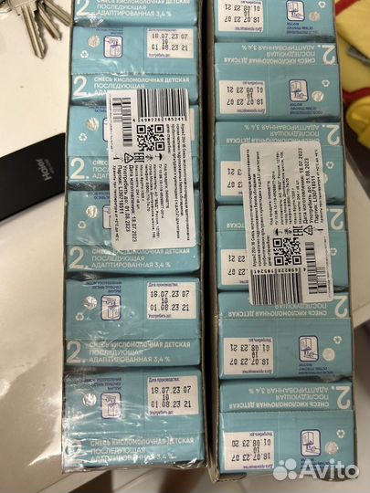 Смесь кисломолочная агуша 2