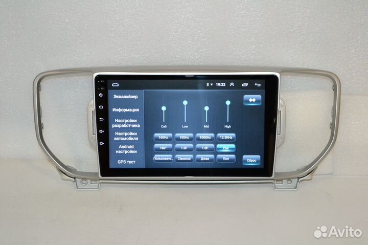 Android магнитола Sportage 4 2016-2018, есть Teyes