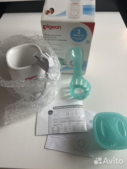 Подогреватель бутылочек и детского питания Pigeon