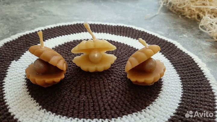 Свечи ручной работы, пчелиный воск