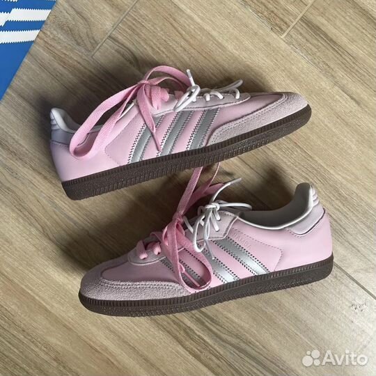 Adidas samba OG pink mist оригинал