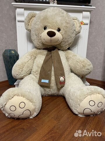Большой плюшевый мишка новый