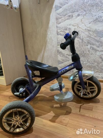 Детский велосипед с ручкой бу