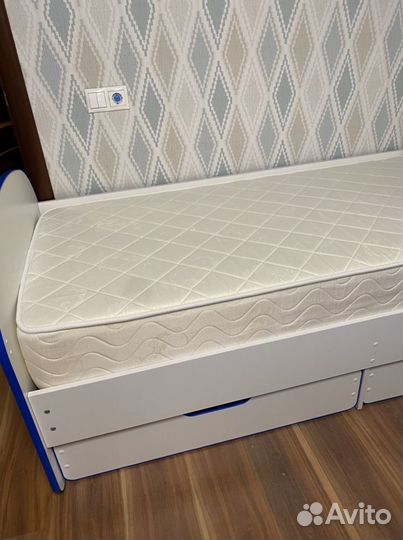 Детская кровать+матрас