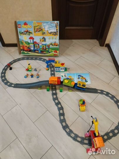 Lego duplo лего дупло поезд 10508