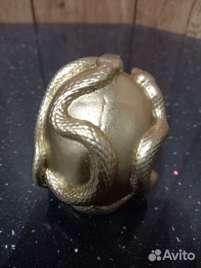 Золотой Череп Декор для дома и офиса