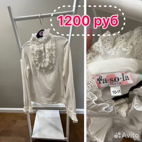 Блузки Маленькая Леди на рост 140-146