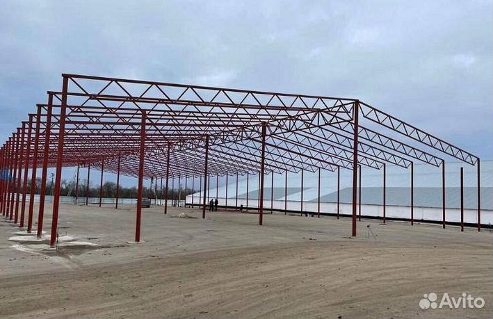 Строительство складов, ангаров, навесов под ключ