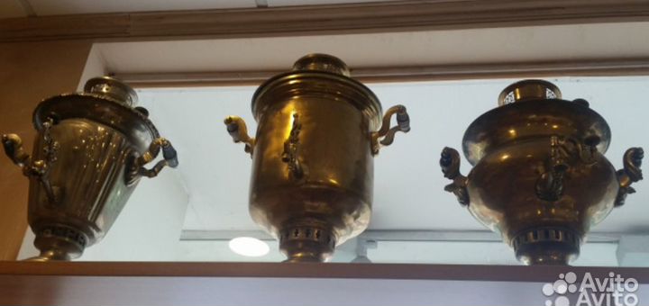 Самовар угольный советский