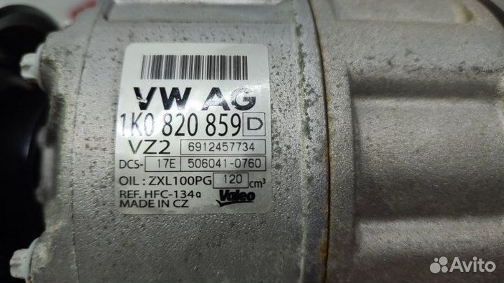 Компрессор кондиционера Volkswagen Passat 3C5 BVY