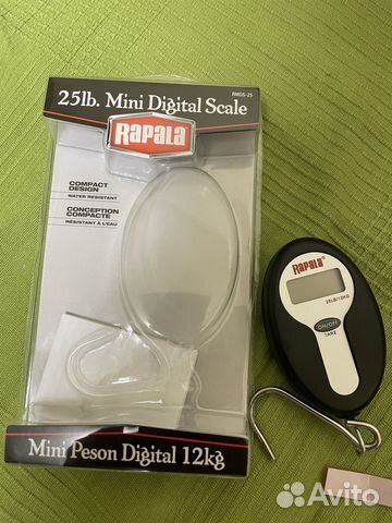 Весы электронные Rapala (рапала)(12 кг) rmds-25 купить в Москве | Хобби ...