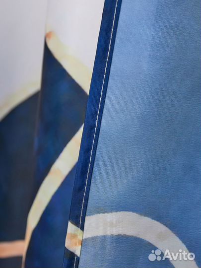 Штора для ванной тканевая новая