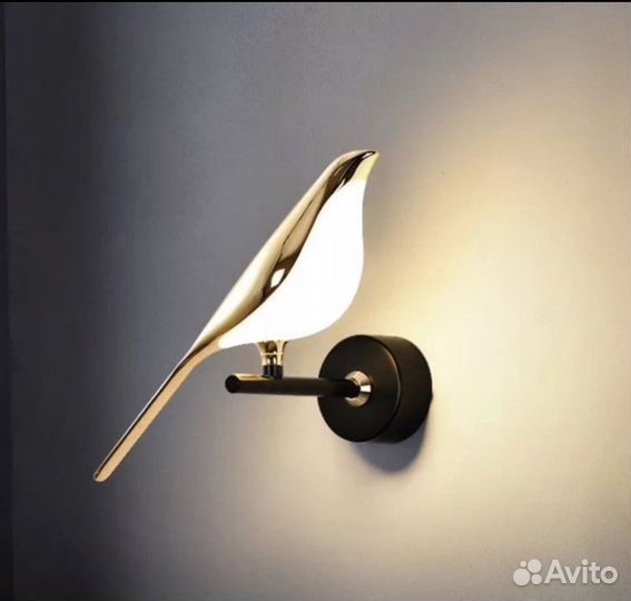 Бра, подвес, люстра с 3 и 6 птицами, птичками