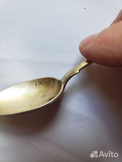 Чайная ложка 84 проба серебро
