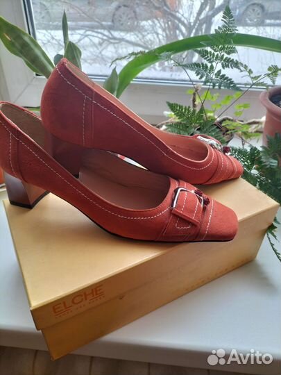 Туфли женские натуральная замша 37