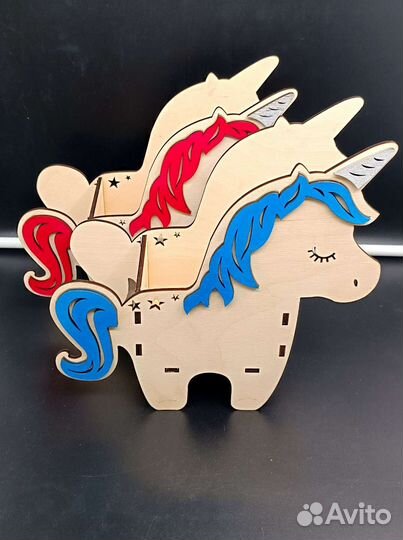 Единорог кашпо