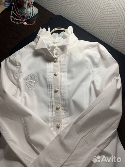 Рубашка маленькая леди 140