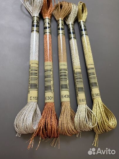 Мулине DMC металлик