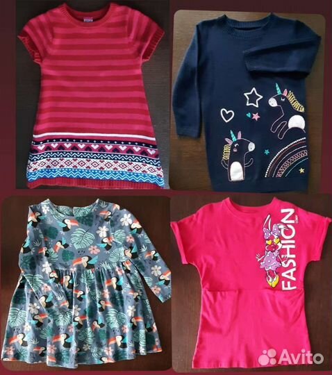 Вещи пакетом на девочку 3-4 года
