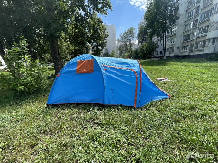 Новая палатка 4 местная с тамбуром