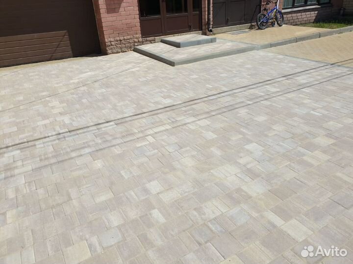 Брусчатка, тротуарная плитка завода Браер