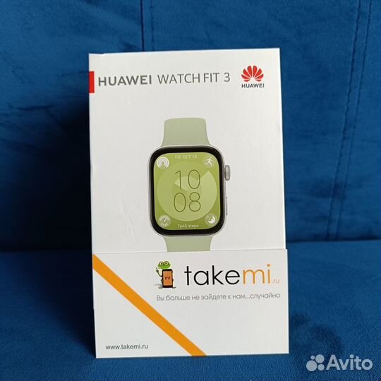 Умные часы Huawei Watch Fit 3 Green