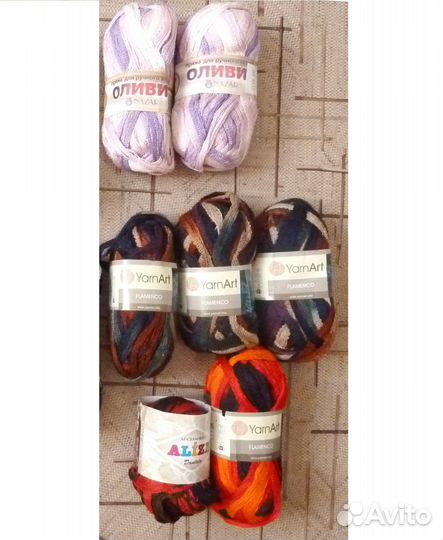 Фантазийная пряжа dantela Alize Оливия Фламенко