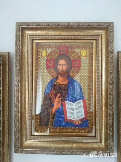 Иконы вышитые бисером