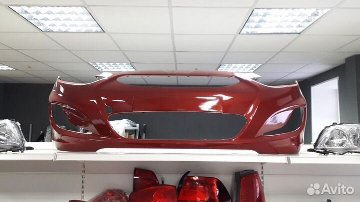 Бампер передний Хендай Солярис 2010-2014 TDY