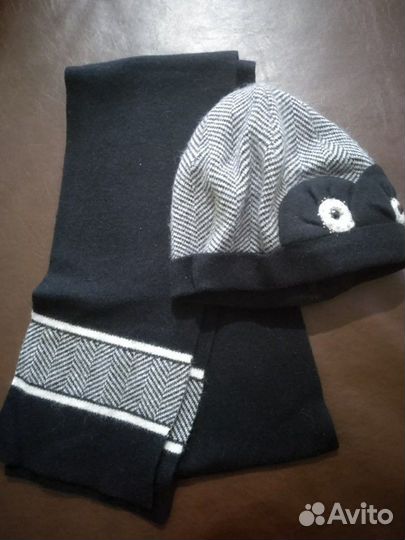 Комплект шапка + шарф