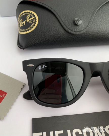 Очки ray ban wayfarer 50 матовые