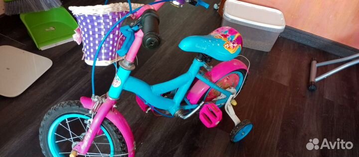 Детский трехколесный велосипед б/у для девочек
