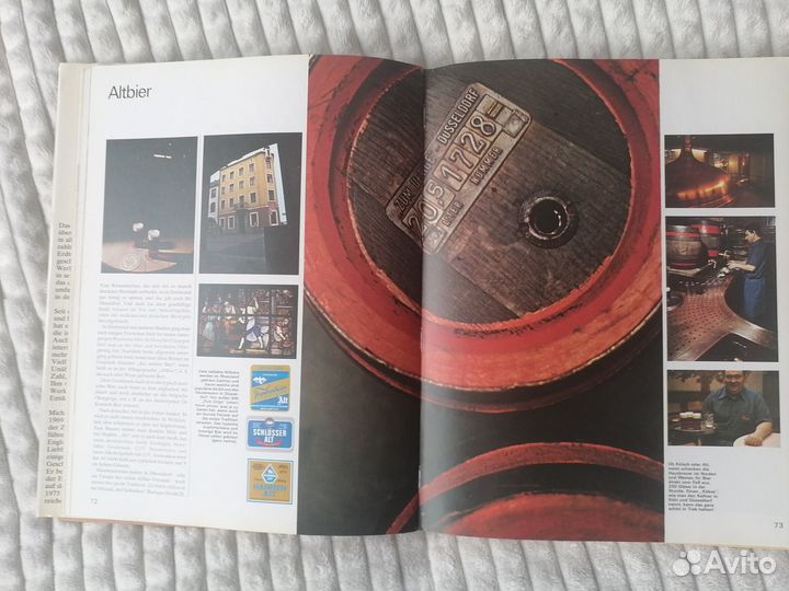 Книга о пиве Bier на немецком 1977года - Джексон