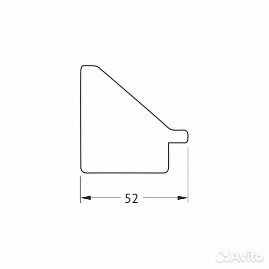 Зеркало Evoform Octagon BY 7283 59x79 травленое с