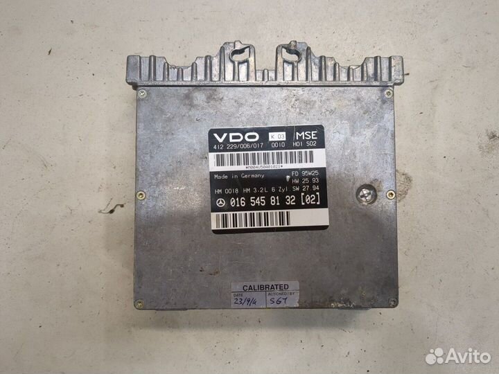 Блок управления двигателем Mercedes 124 E, 1994