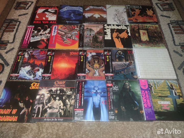 Минивинилы диски cd Hard Rock, Heavy Metal