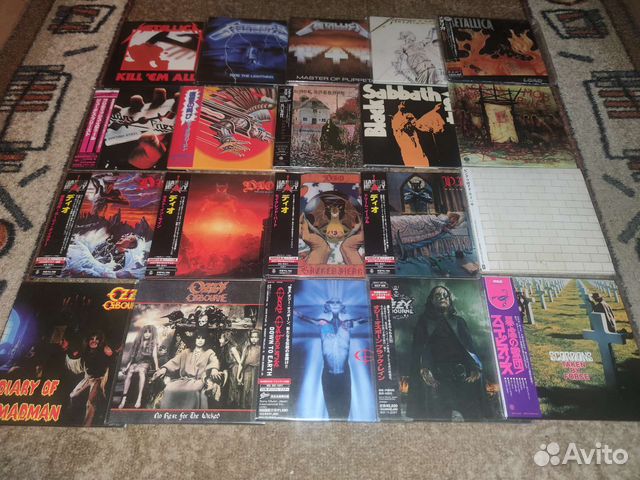 Минивинилы диски cd Hard Rock, Heavy Metal