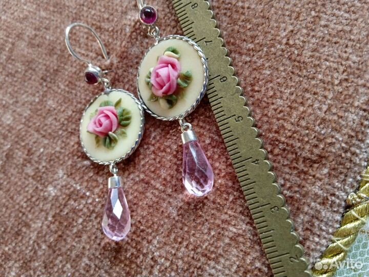 Кулон локет серебро 800 пробы