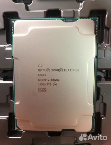 Xeon Platinum 8360Y 36 c 2.4-3.1-3.5GHz 54MB 250W