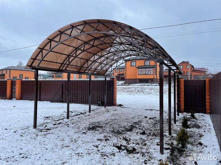 Навесы под ключ