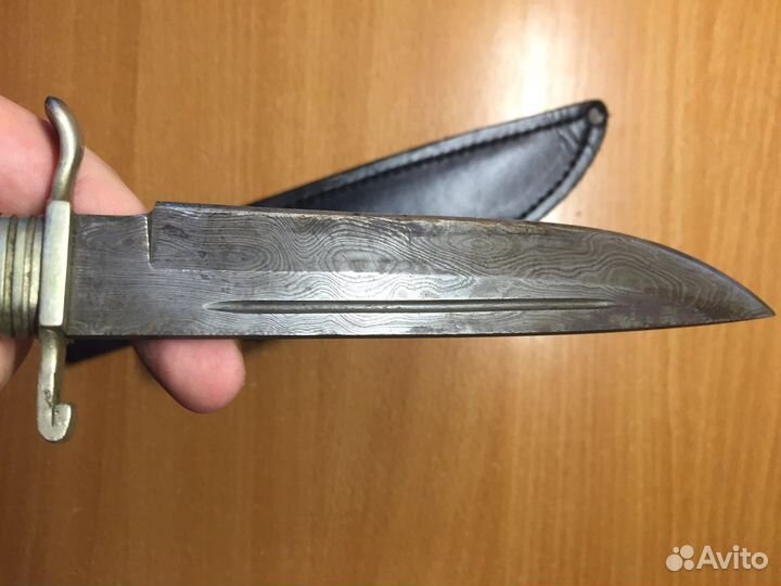 Нож дамасская сталь ручная работа