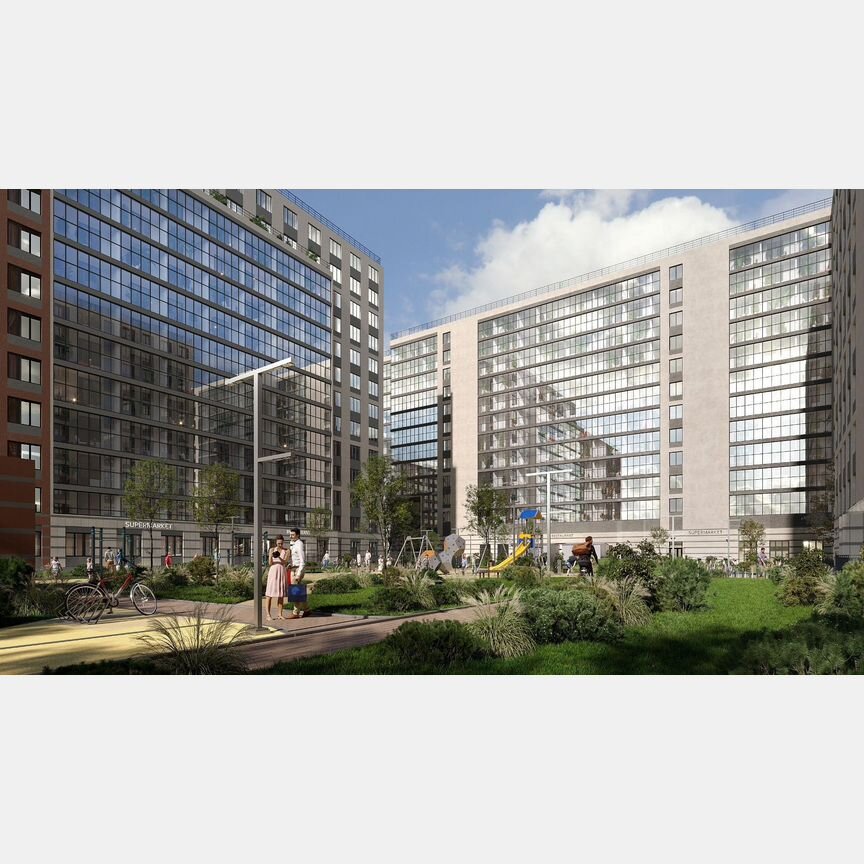 1-к. квартира, 36,9 м², 12/12 эт.