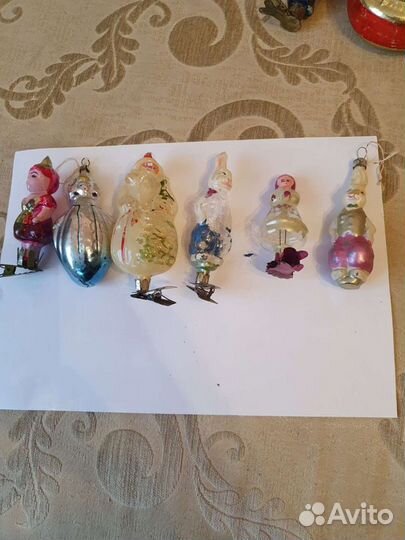 Советские елочные игрушки