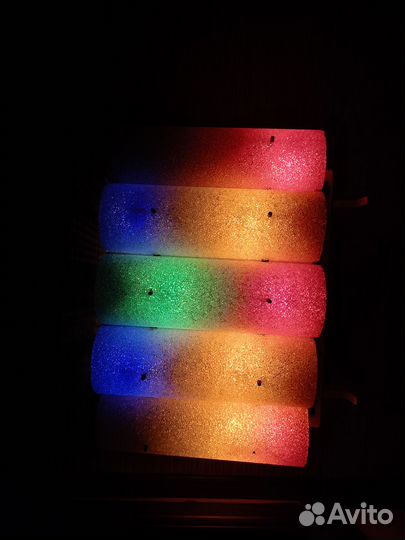 Электронная цветомузыкальная приставка СССР