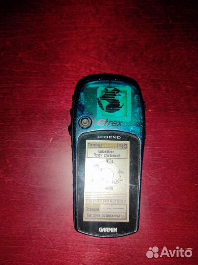 Gps навигатор туристический garmin etrex легенда