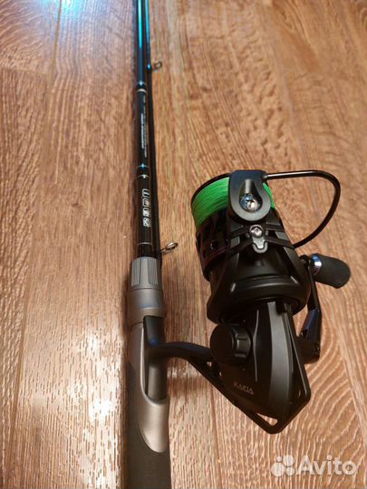 Новый спиннинг Kaida в сборе