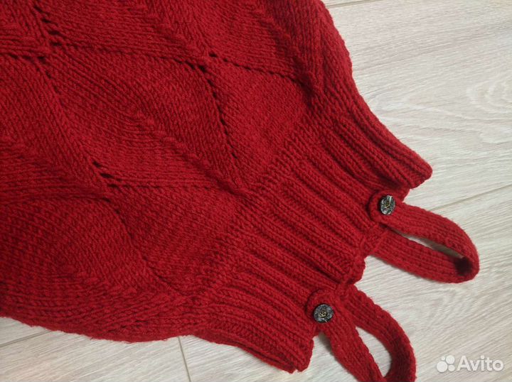 Сарафан вязаный детский