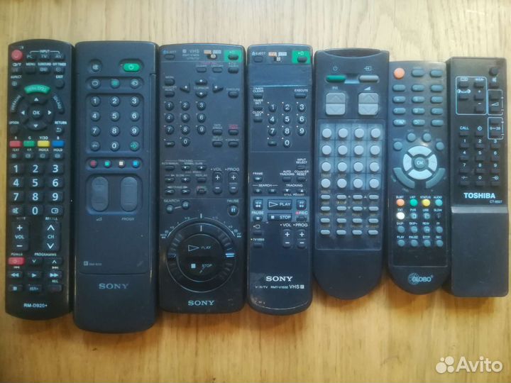 Пульты TV, DVD