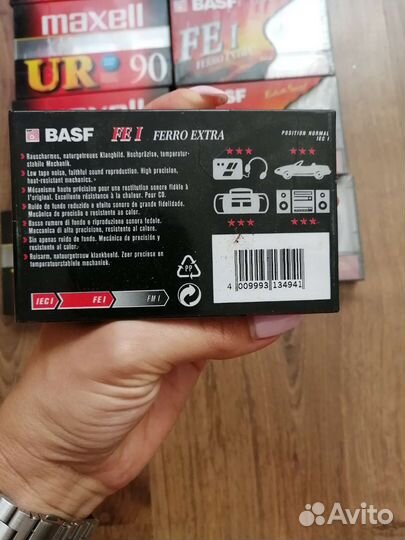 Аудиокассеты новые запечатанные