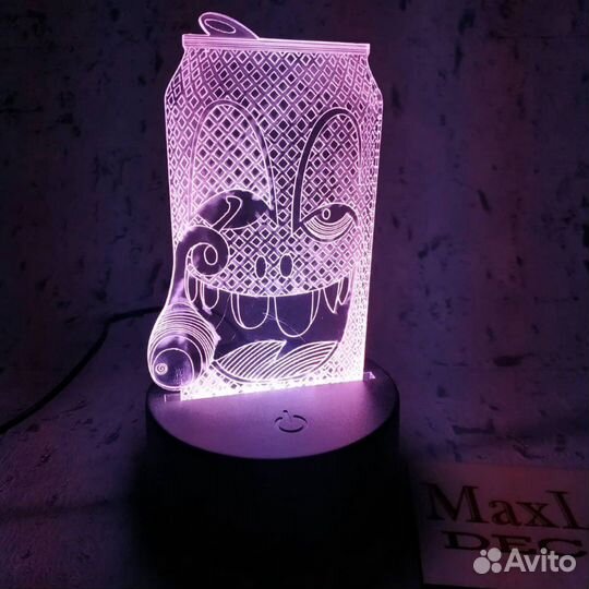 Ночник 3d светильник
